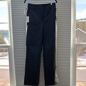 Aritzia Black Leather Pants